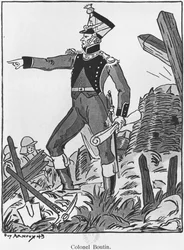 Kolonel Boutin, illustratie uit 