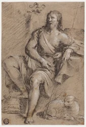 Sint Johannes de Doper of Christus de Goede Herder