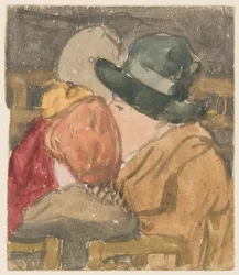 Personages in kerk