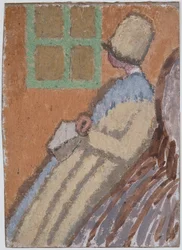 Vrouw in profiel