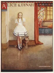 Alice en Dinah de cyperse kat