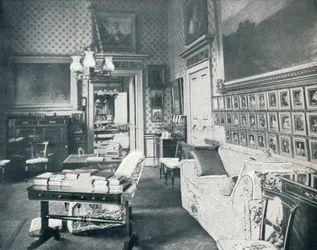De kleedkamer van de prins-gemaal in Buckingham Palace