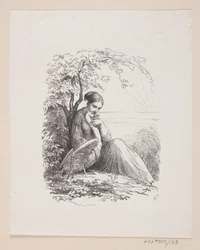 Illustratie voor "De wilde zwanen" in H.C. Andersen, "Sprookjes en verhalen", Deel 1