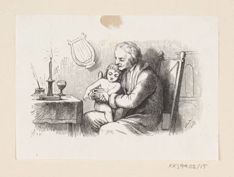 Illustratie voor "De stoute jongen" in H.C. Andersen, "Sprookjes en verhalen", Deel 1
