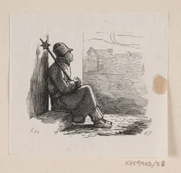 Illustratie voor "Lykkens Kalosker" in H.C. Andersen, "Sprookjes en Verhalen", Deel 1