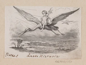Illustratie voor "Het Jaarverhaal" in H.C. Andersen, "Sprookjes en Verhalen", Deel 2