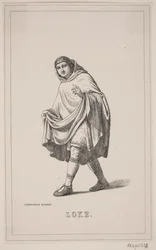 Loke. Illustratie voor Fabricius