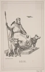 Odin. Illustratie voor Fabricius