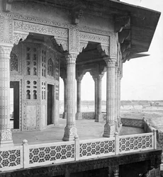 Jasmijntoren, Agra Fort, Agra, India, begin 20e eeuw