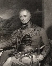 Sir Rufane Shaw Donkin, gegraveerd door W. Holl, uit 