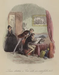 Illustratie voor Lewis Arundel of The Railroad of Life door Frank E Smedley