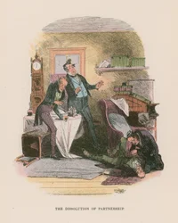 Illustratie voor Martin Chuzzlewit