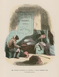 Illustratie voor Martin Chuzzlewit