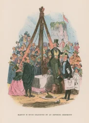 Illustratie voor Martin Chuzzlewit