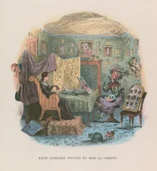 Illustratie voor Nicholas Nickleby