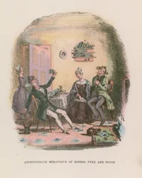 Illustratie voor Nicholas Nickleby