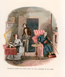 Illustratie voor Nicholas Nickleby