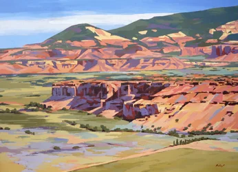 Torrey Overlook, 2024 (olieverf op doek)