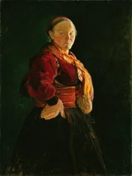 Portret van Mari Clasen