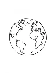 Wereldwijd hartoverzicht