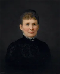 Portret van een vrouw, ca. 1886 (olieverf op doek)