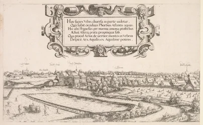 Panoramisch Uitzicht op Neurenberg: Linker Deel
