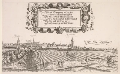 Panoramisch Uitzicht op Neurenberg: Rechter Deel