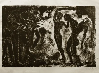 Dodendans van 1919: Het krijgsraad / Executie