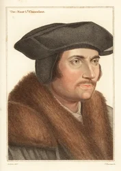 Sir Thomas More, Lord Chancellor van koning Hendrik VIII, 1812 (gravure)