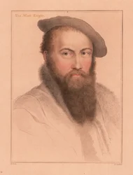 Sir Thomas Wyatt, Engels ambassadeur en dichter.,1812 (gravure)