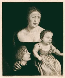 De vrouw van Holbein