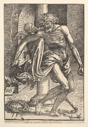 Christus met de Martelwerktuigen Ondersteund door een Kleine Engel, 1517