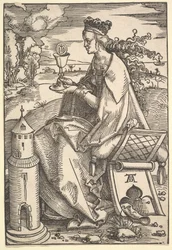 Sint Barbara, ca. 1505