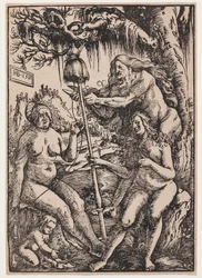 De drie schikgodinnen Lachesis, Atropos en Clotho