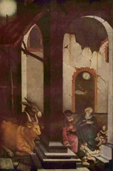 Duits: De geboorte van Christus Geboorte