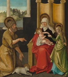Sint-Anna met het Christuskind, de Maagd en Sint-Jan de Doper, ca. 1511