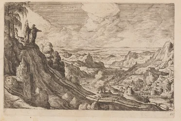 Plaat 21, uit Landschappen met scènes uit het Oude en Nieuwe Testament en Ovidius