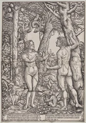 De zondeval van Adam en Eva