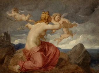 Allegorie van de telegrafie