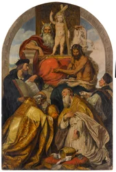 Sint-Jansloge. Vertegenwoordigers van verschillende religies en geloofsrichtingen verenigen zich in de verering van het Christuskind