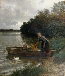 Idylle bij Wolgastsee