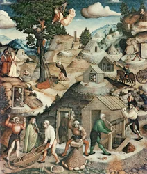 Mijnlandschap, 1521 (detail)