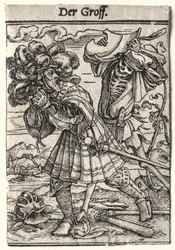 Dans van de dood: De graaf, ca. 1526