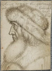 Portret van Ulrich Artzt, burgemeester van Augsburg, en kapitein van de Zwabische Liga