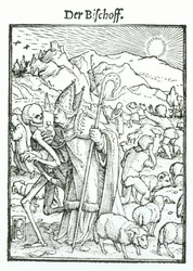 De dood en de bisschop, uit 