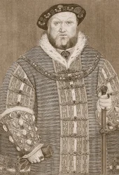 Hendrik VIII, illustratie uit 