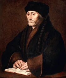 Portret van Desiderius Erasmus
