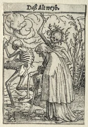 Dodendans: de oude vrouw