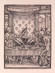 De koning, uit "De dodendans"