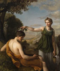 Chloe, door Oeri, Hans Jakob (1782-1868)